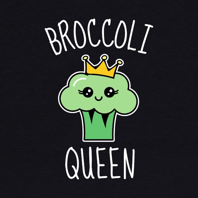 Broccoli Queen Funny by DesignArchitect